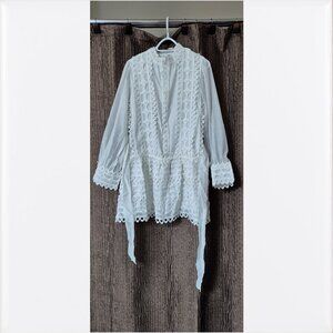 New Collection Lace Frill Mini Dress